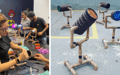 Oficina Gratuita para Surdos Construção de refletores cênicos