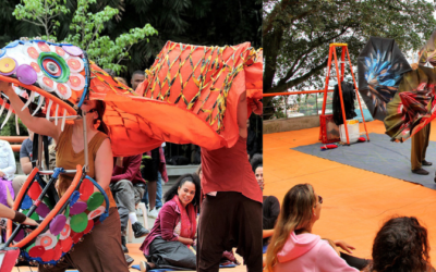 A peça Água Doce, da Cia da Tribo, leva crianças e famílias à reflexão sobre rios soterrados de São Paulo